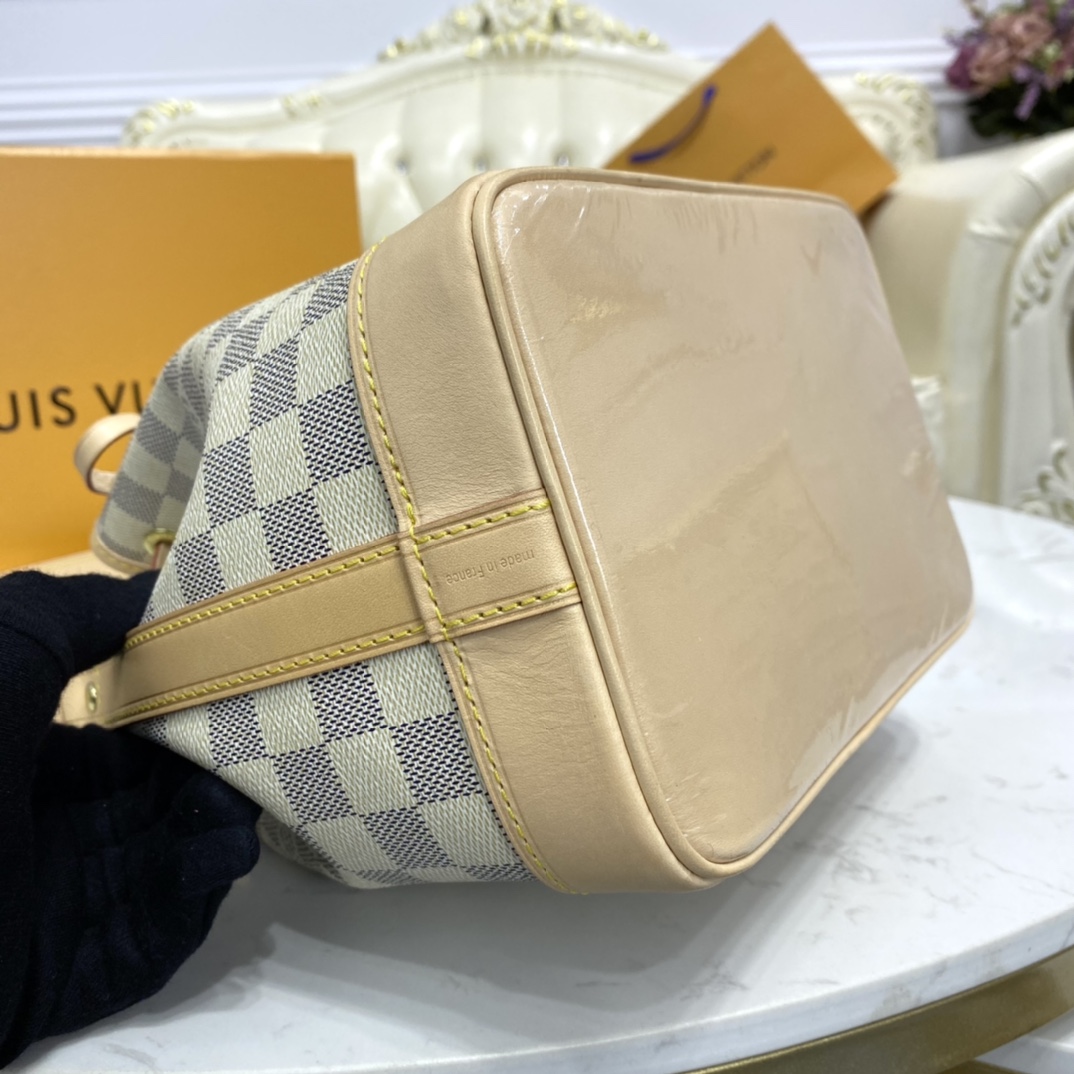 Louis Vuitton NOE BB Handbag Damier Azur N41220